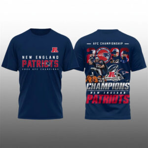 New England Patriots 2026 AFC Champions T-Shirt