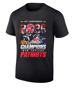 New England Patriots 2026 AFC Championship Mascot T-Shirt