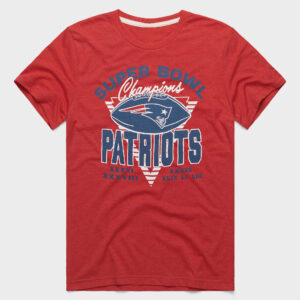 New England Patriots 6 Time Super Bowl Champions T-Shirt