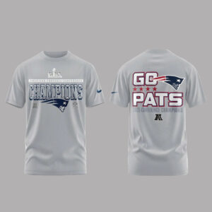 New England Patriots AFC Champions Locker Room Trophy Go Pats Shirt