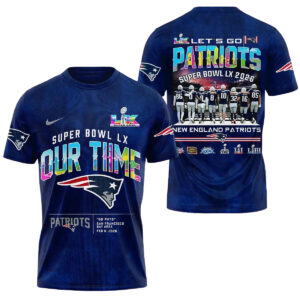 New England Patriots AFC Champions Super Bowl LX Our Time Shirt