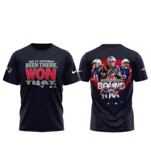 New England Patriots Championship AFC Bound 2025 Go Pats Shirt