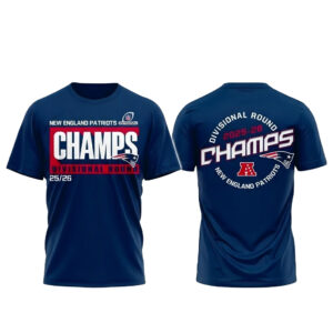 New England Patriots Champs Divisional Round 2025–26 Shirt
