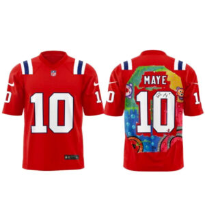 New England Patriots Fine Art Launches Super Bowl LX Football Jersey