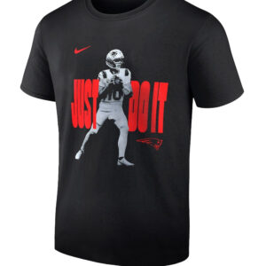 New England Patriots Just Do It Drake Maye T-Shirt