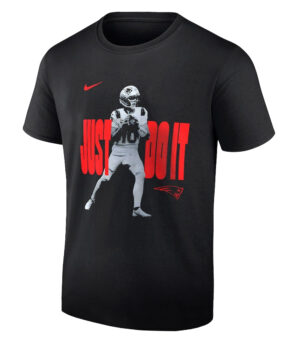 New England Patriots Just Do It Drake Maye T-Shirt