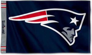 New England Patriots Logo Flag