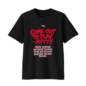 New England Patriots Super Bowl LX Come Out To Play-Ayyy T-Shirt