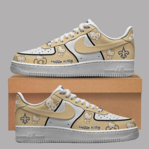 New Orleans Saints x Hello Kitty Air Force 1 Shoes Sneakers