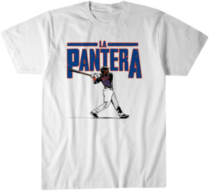 New York Mets Luis Robert Jr La Pantera Queens T-Shirt