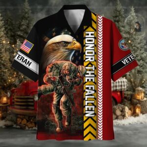 Honor The Fallen US Veterans Hawaii Shirt