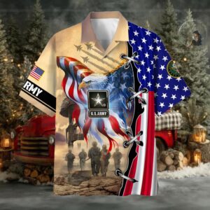 Honoring All Who Served US Veteran Hawaii Shirt