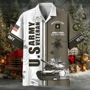 Proudly Served US Veterans Hawaii Shirt