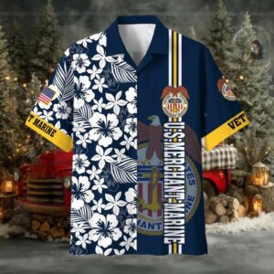 US Merchant Marine Hawaiian Shirt