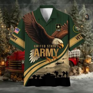 US Veterans Hawaiian Shirt