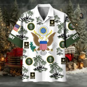 US Veterans Hawaiian Shirt