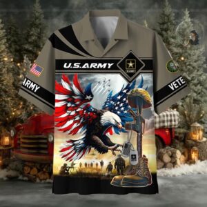 US Veterans Hawaiian Shirt