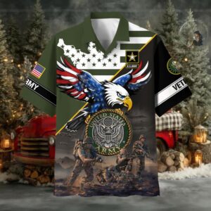 US Veterans Hawaiian Shirt