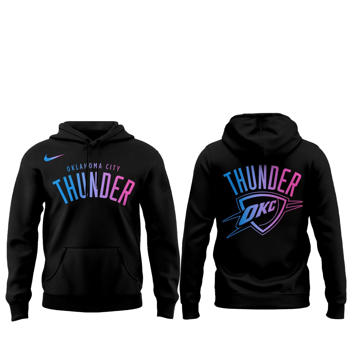 Oklahoma City Thunder Cyberpunk Shirt 2 Oklahoma City Thunder Cyberpunk Shirt - Image 2