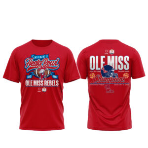Ole Miss Rebels 2025-2026 VRBO Fiesta Bowl Champions T-Shirt and Hoodie