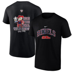Ole Miss Rebels Road to The National Championship Hotty Toddy Mascot T-Shirt