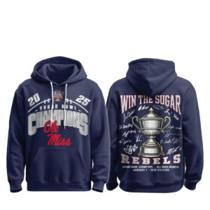 Ole Miss Rebels Sugar Bowl Champs 2026 Win The Sugar Hoodie