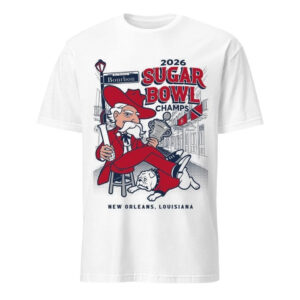 Ole Miss Sugar Bowl MS Bourbon Street Champions 2026 T-Shirt