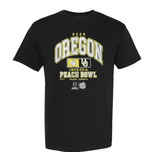 Oregon Ducks 2026 Chick-Fil-A Peach Bowl Shirt