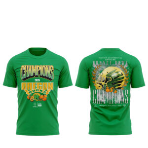 Oregon Ducks 2026 Orange Bowl Champions T-Shirt