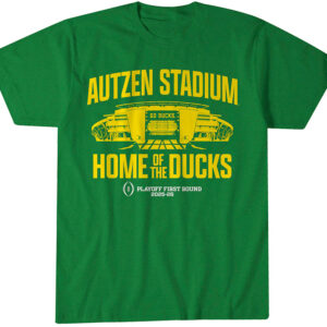 Oregon Football 2025 CFP Autzen Stadium Shirt