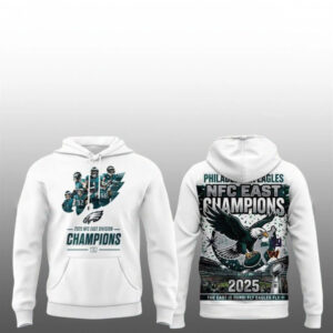 Philadelphia Eagles 2025-2026 NFC East Champions Hoodie