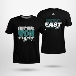 Philadelphia Eagles NFC East Champions Shirt Been There Won That 2025