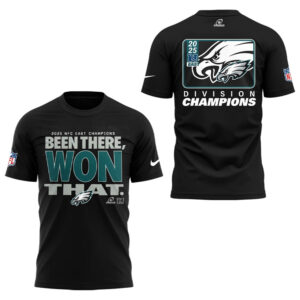 Philadelphia Eagles NFC East Division Champions Been There Won That Shirt 2025