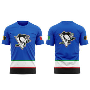 Pittsburgh Penguins Italian Heritage Viva l’Italia 2026 T-Shirt and Hoodie