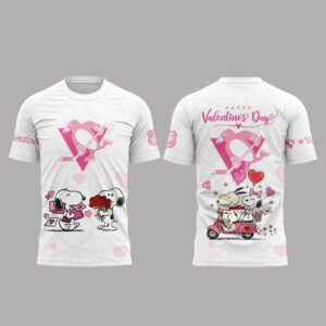 Pittsburgh Penguins x Peanuts Happy Valentine Day 2026 Shirt