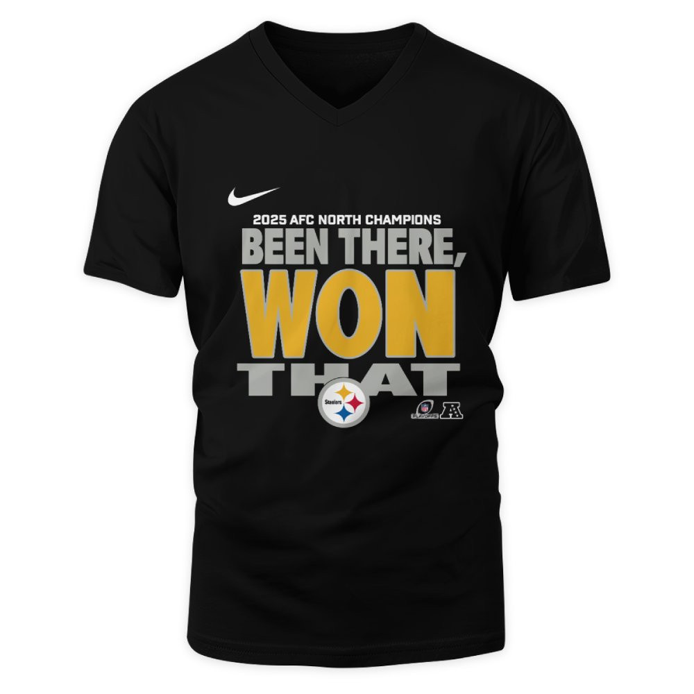Pittsburgh Steelers 2025 AFC North Champions Been There Won That Shirt 3 Pittsburgh Steelers 2025 AFC North Champions Been There Won That Shirt - Image 3