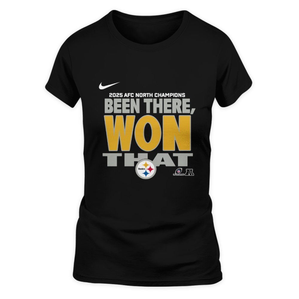 Pittsburgh Steelers 2025 AFC North Champions Been There Won That Shirt 2 Pittsburgh Steelers 2025 AFC North Champions Been There Won That Shirt - Image 2