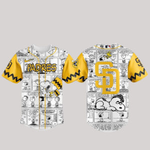 San Diego Padres Peanuts Anniversary Game 2026 Baseball Jersey