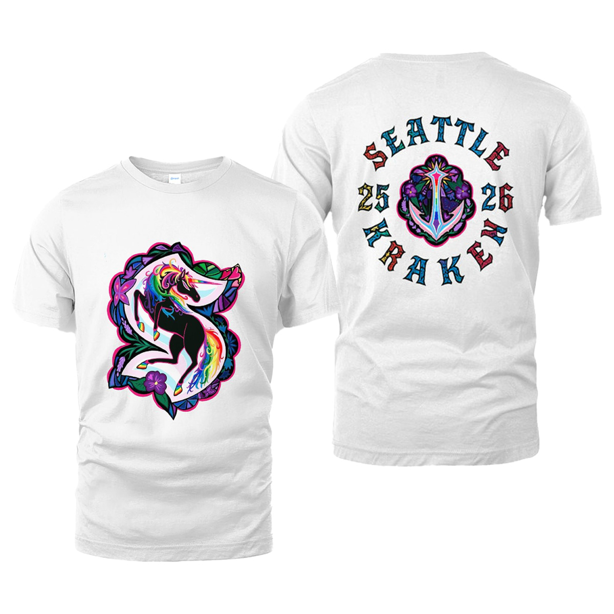 Seattle Kraken Pride Night 2025 Edition T Shirt 1 Seattle Kraken Pride Night 2025 Edition T Shirt