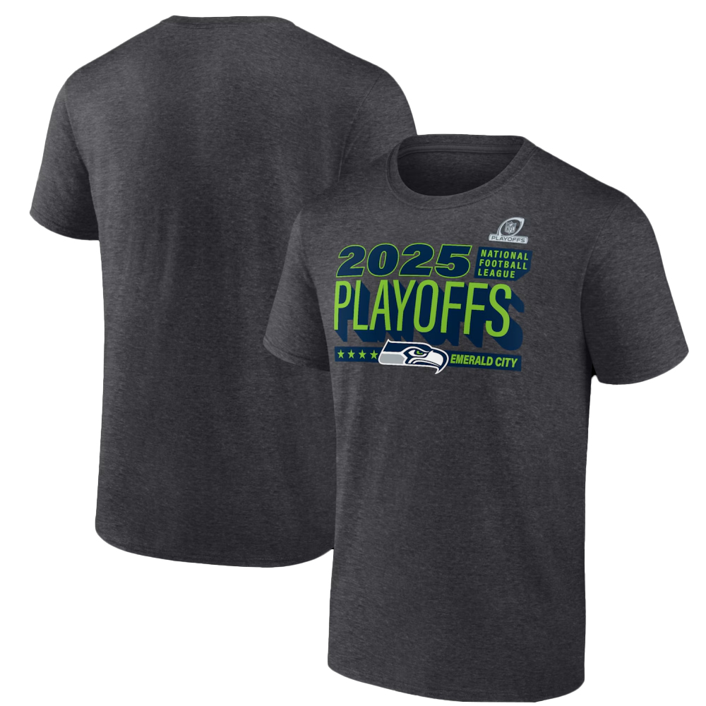 Seattle Seahawks 2025 Football League Playoffs Ready T-Shirt 1 Seattle Seahawks 2025 Football League Playoffs Ready T-Shirt