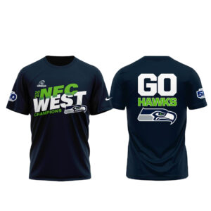 Seattle Seahawks 2025 NFC West Champions Let’s Go Hawks Shirt