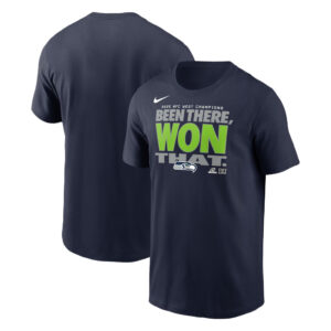 Seattle Seahawks 2025 NFC West Division Champions Locker Room T-Shirt
