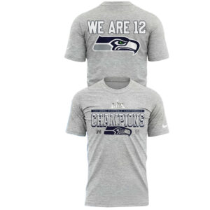 Seattle Seahawks 2026 NFC Champions Super Bowl LX Bound We Are 12 T-Shirt