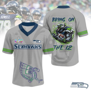 Seattle Seahawks Benito Bowl LX 2026 Bring On The IZ Football Jersey
