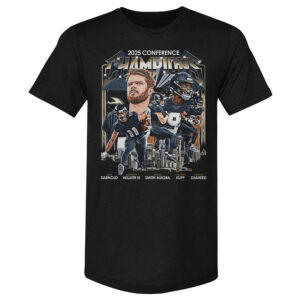Seattle Seahawks Football 2025 Conference Champions Vintage T-Shirt