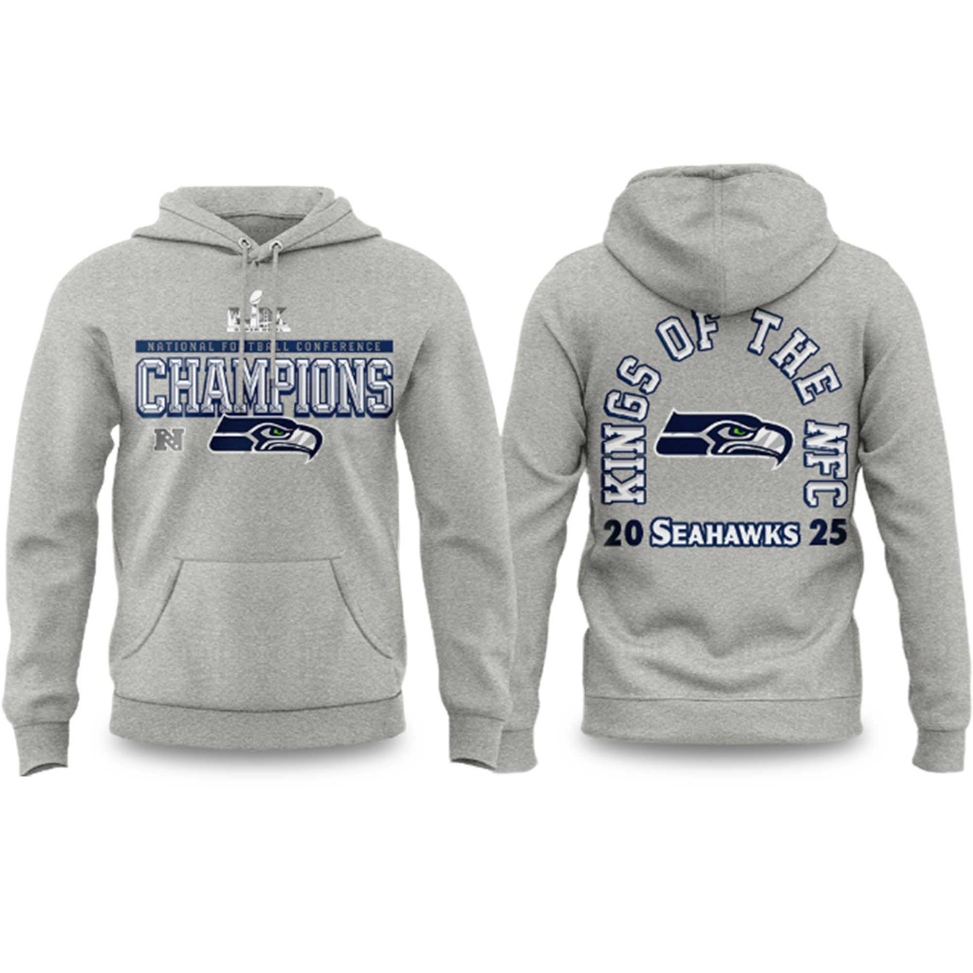 Seattle Seahawks King Of The NFC Champions 2025 Shirt 2 Seattle Seahawks King Of The NFC Champions 2025 Shirt - Image 2