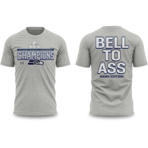 Seattle Seahawks NFC Champions Bell To Ass Hawk T-Shirt