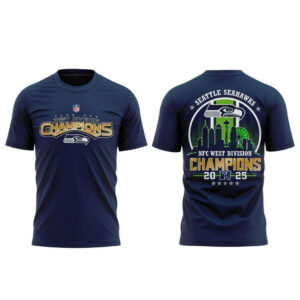 Seattle Seahawks NFC West Division Champions 2025 Shirt