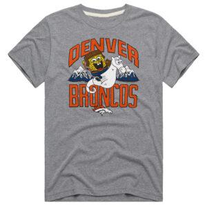 SpongeBob x Denver Broncos Football T-Shirt