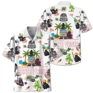 Star Wars Darth Vader Palm Tree Hawaiian Shirt